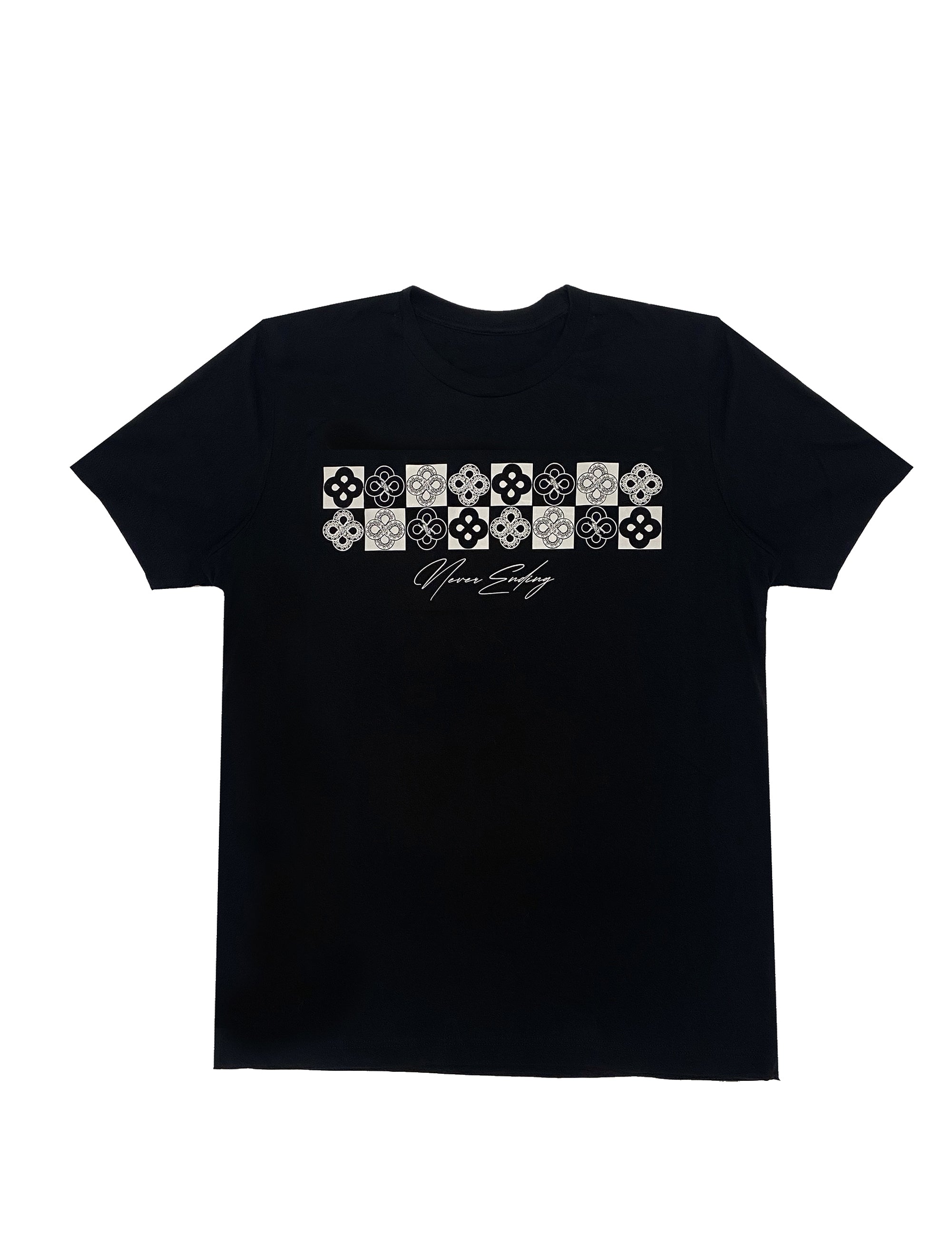 NEVER ENDING T-SHIRT - RAVEN BLACK COLORWAY - Feed Off Each Other