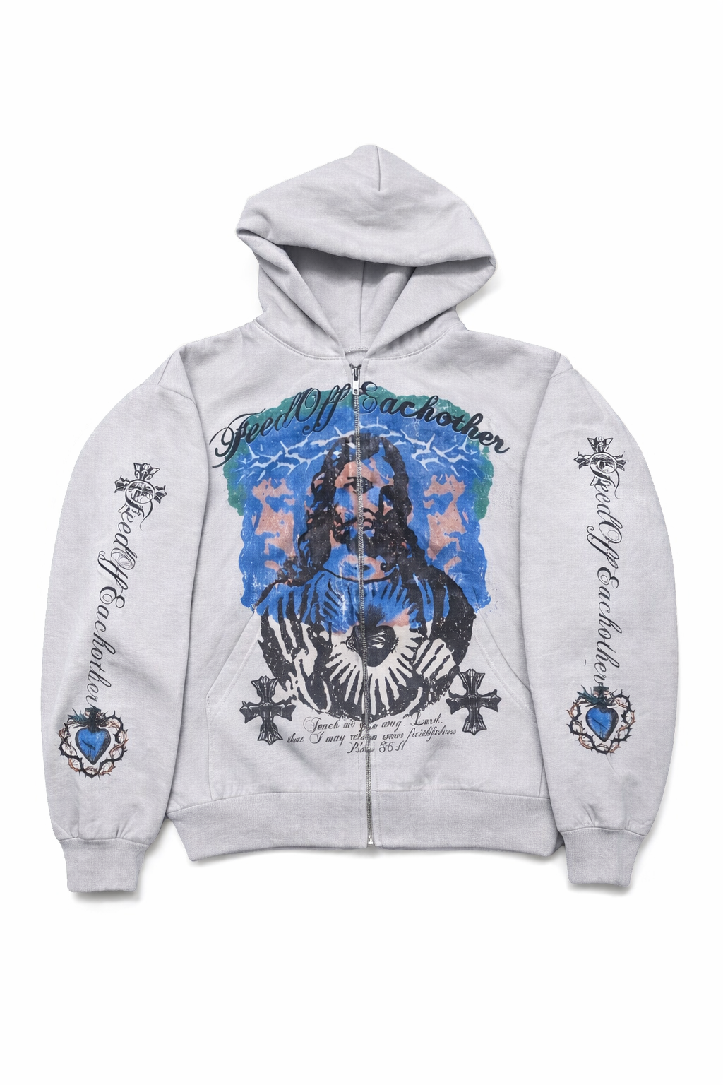 Ash Psalms Hoodie – Feed Off Each Other