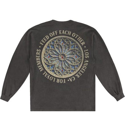 CHURCH GLASS LONG SLEEVE T-SHIRT - Feed Off Each Other