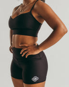 Incline Shorts- Raven Black Colorway - Feed Off Each Other