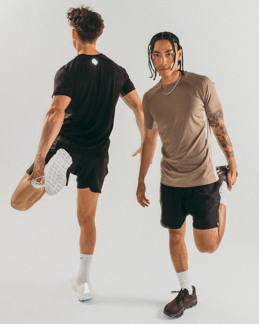 Mesh Panel Shorts - Feed Off Each Other