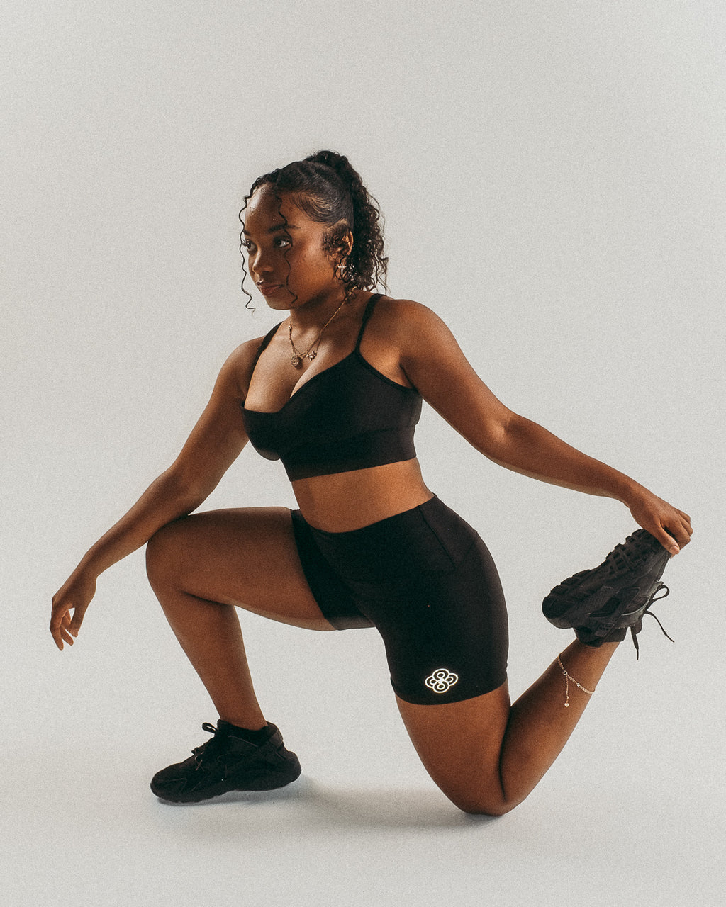 Sweetheart Sports Bra- Raven Black Colorway - Feed Off Each Other