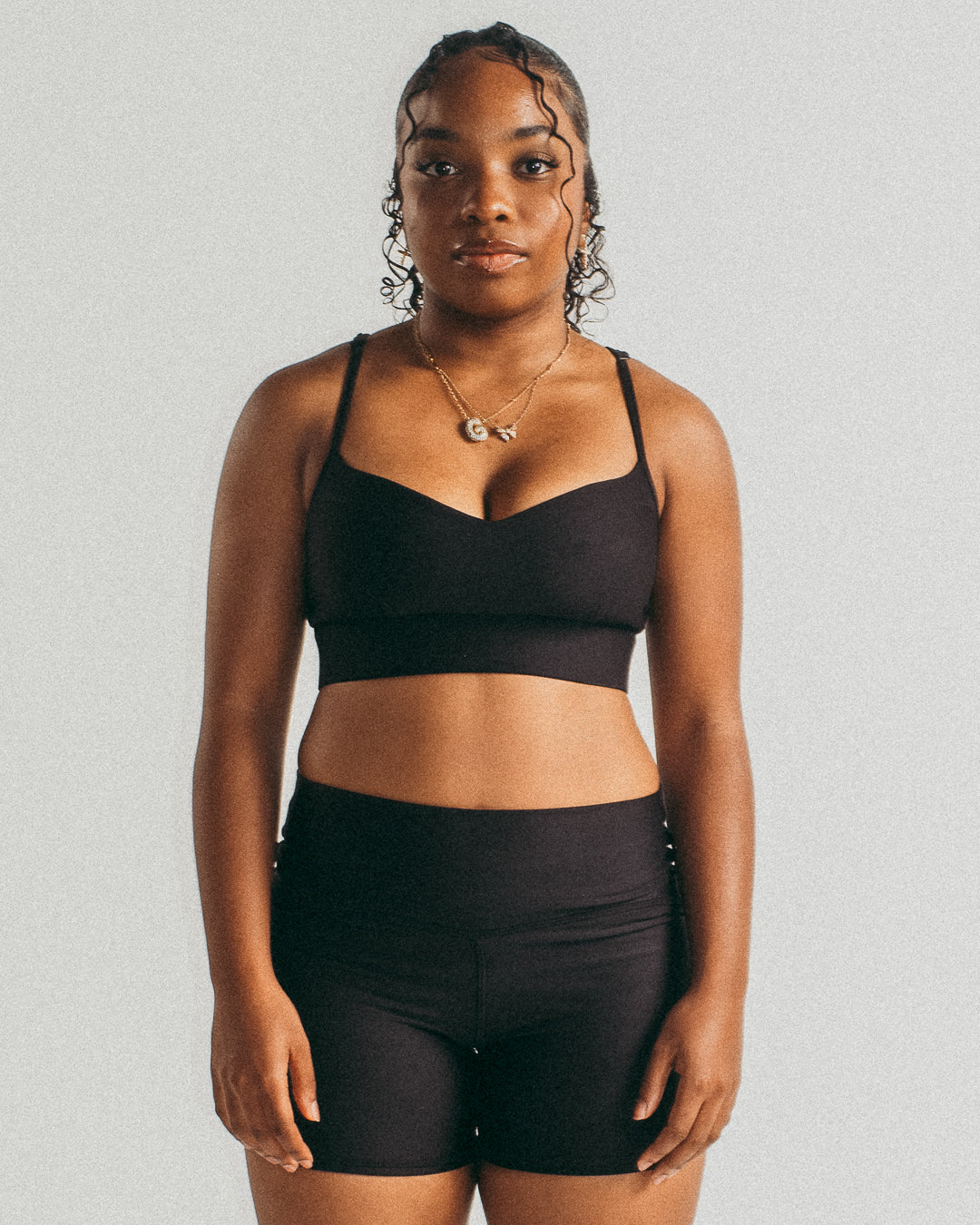 Sweetheart Sports Bra- Raven Black Colorway - Feed Off Each Other