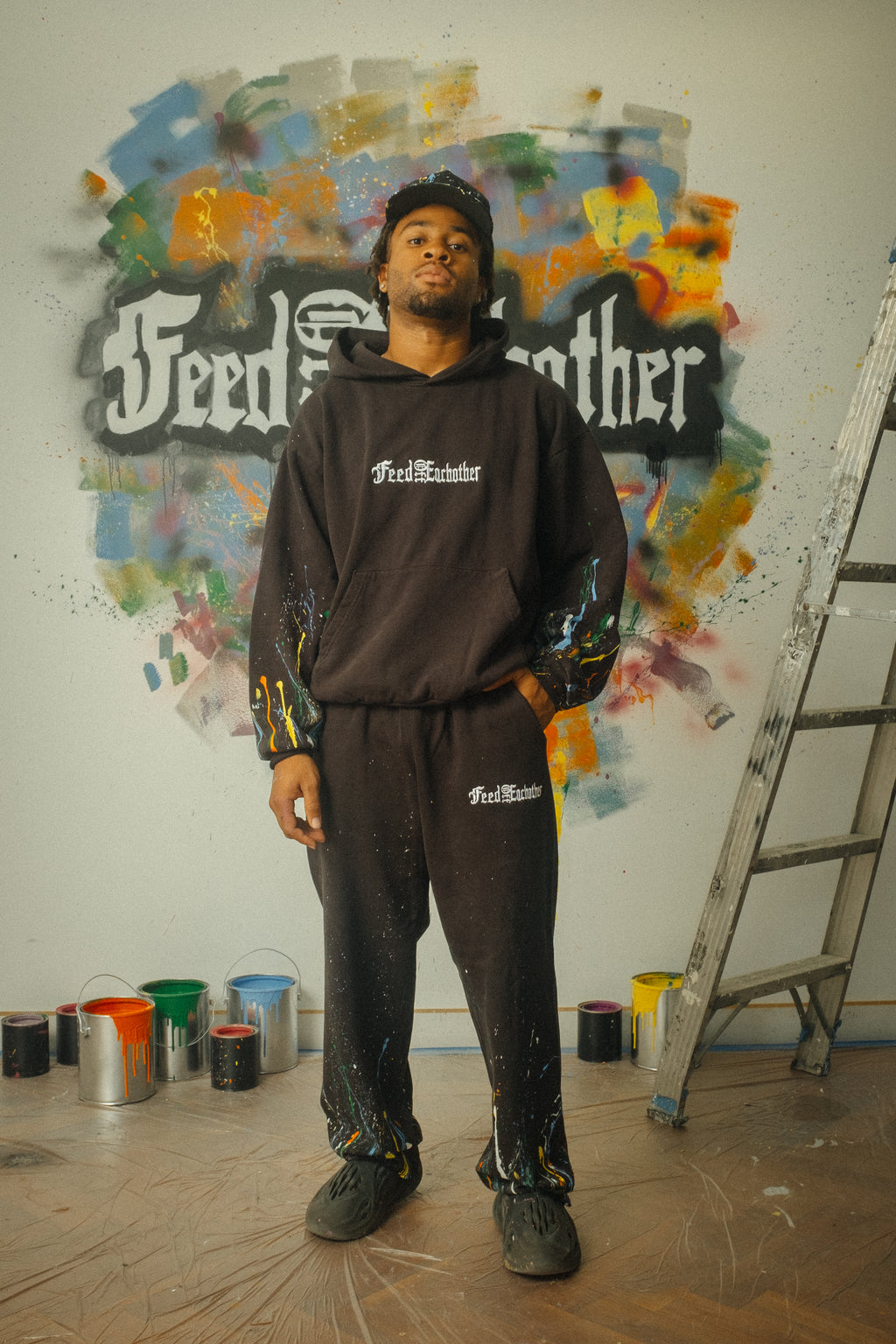 Classic Splatter Sweatpants - Feed Off Each Other