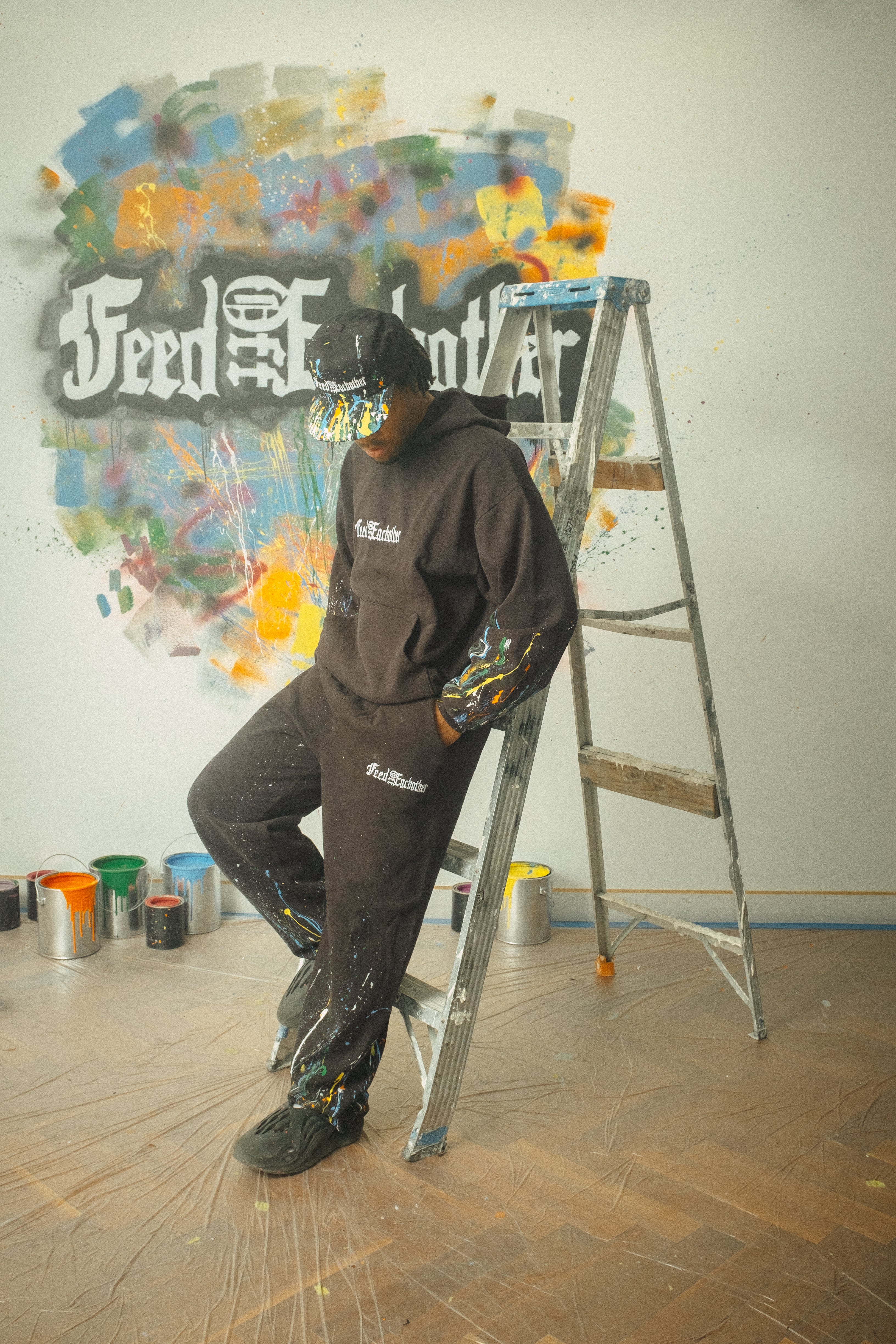 Classic Splatter Sweatpants - Feed Off Each Other