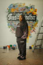 Pink Splatter Sweatpants - Feed Off Each Other