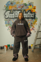 Pink Splatter Sweatpants - Feed Off Each Other