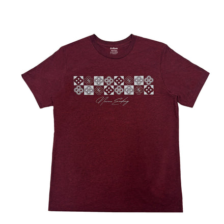 NEVER ENDING T-SHIRT - CARDINAL COLORWAY