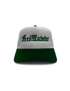 SPELLOUT LOGO HAT- FOREST GREEN - Feed Off Each Other