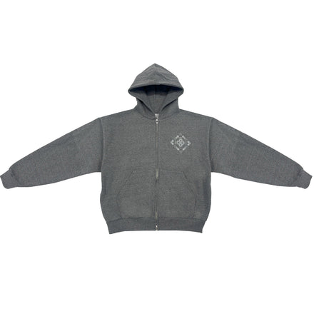 REPEATING HANDS ZIP UP JACKET