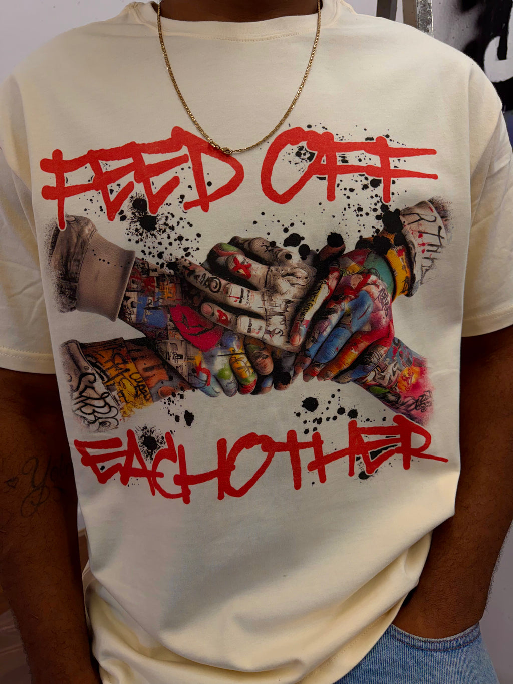 Graffiti Tee - Feed Off Each Other