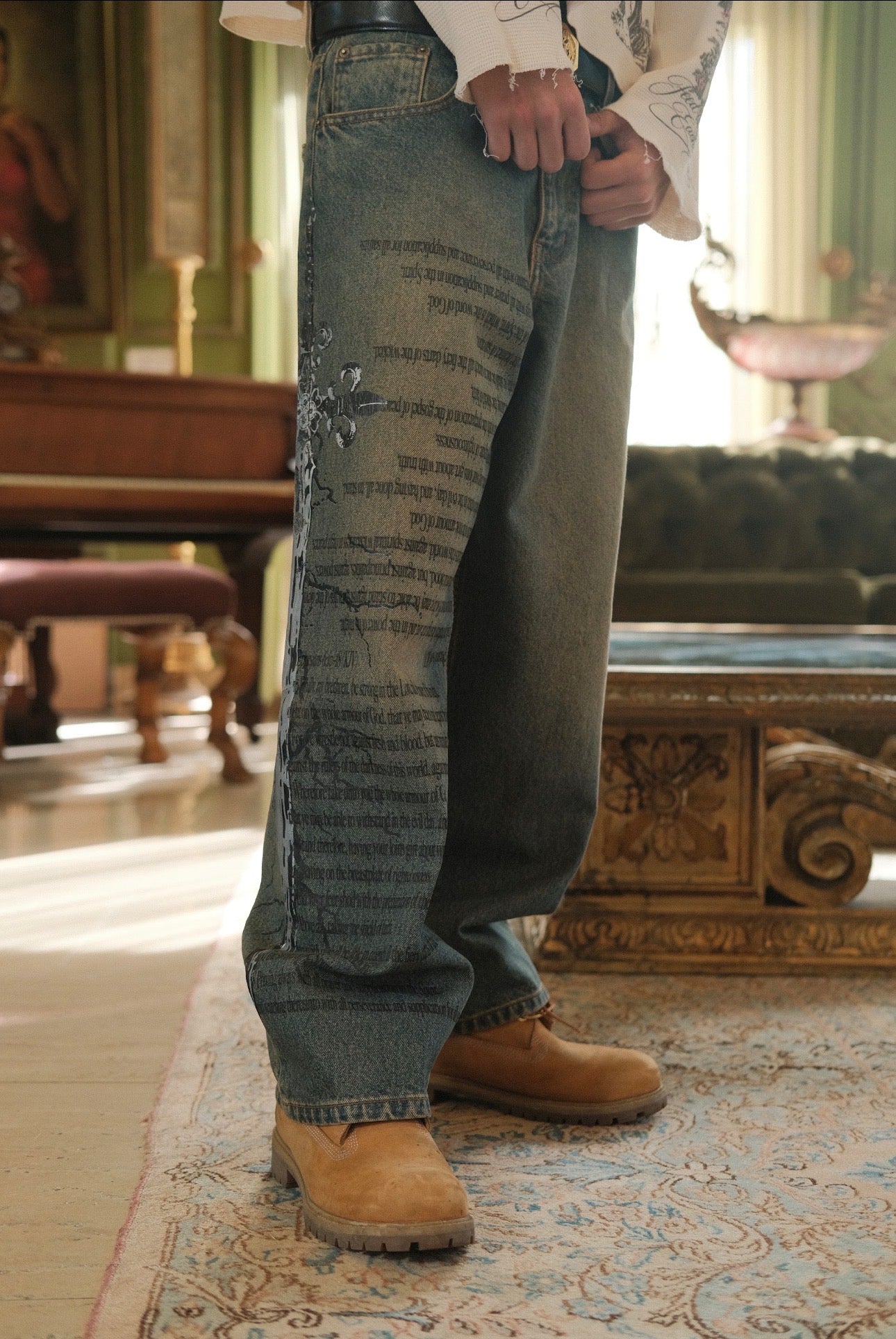 Sword Of The Spirit Jeans (Baggy) - Feed Off Each Other