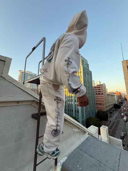 Wide Leg Psalms Sweatpants - Feed Off Each Other