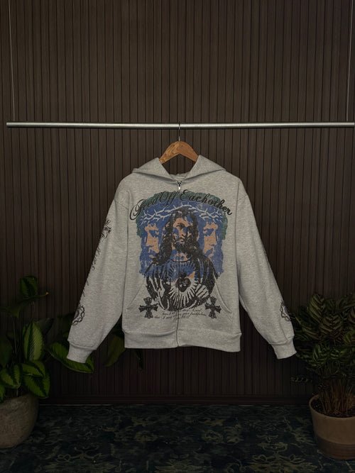 Ash Psalms Hoodie - Feed Off Each Other