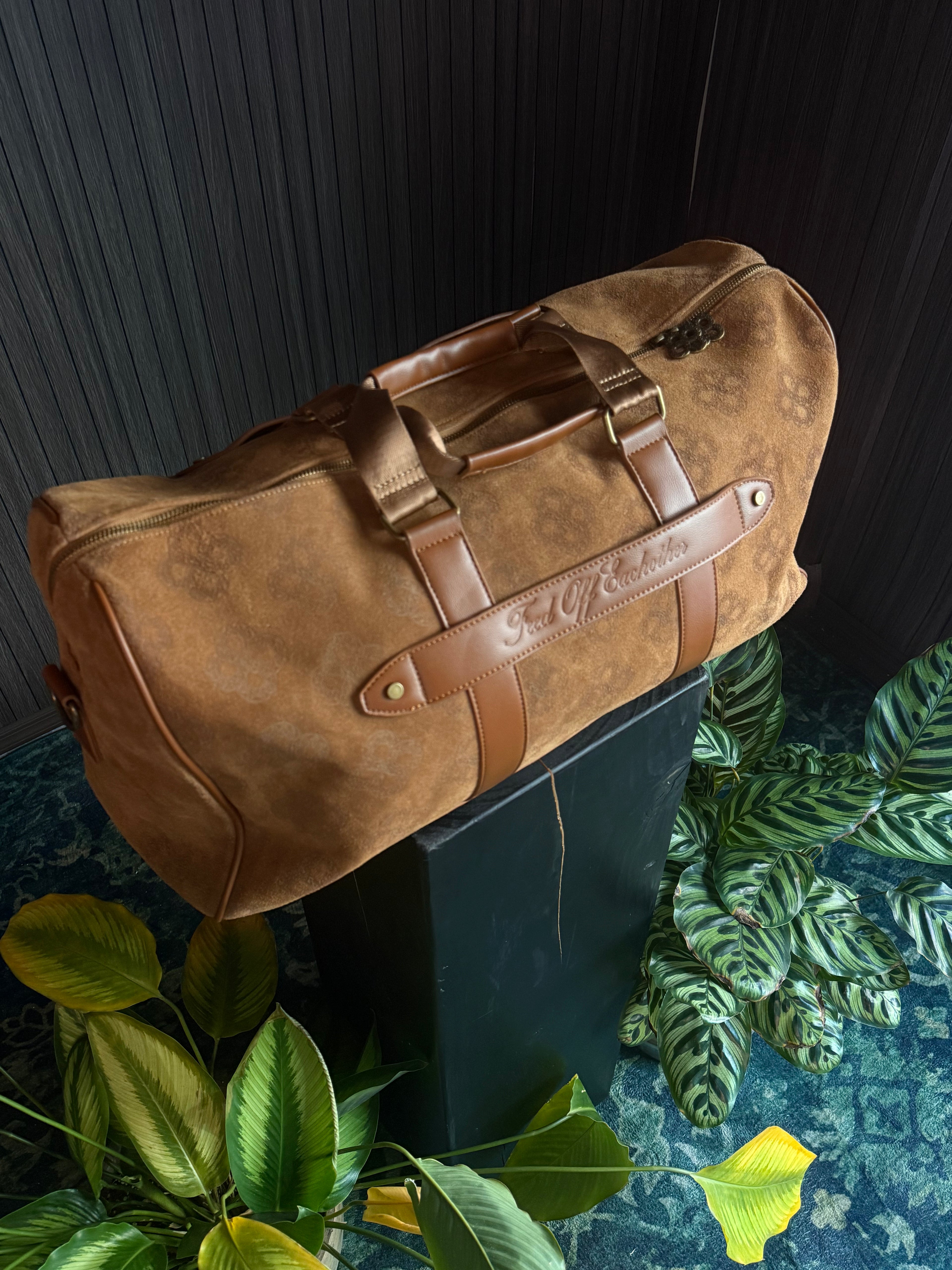 Camel Suede F.O.E Duffle