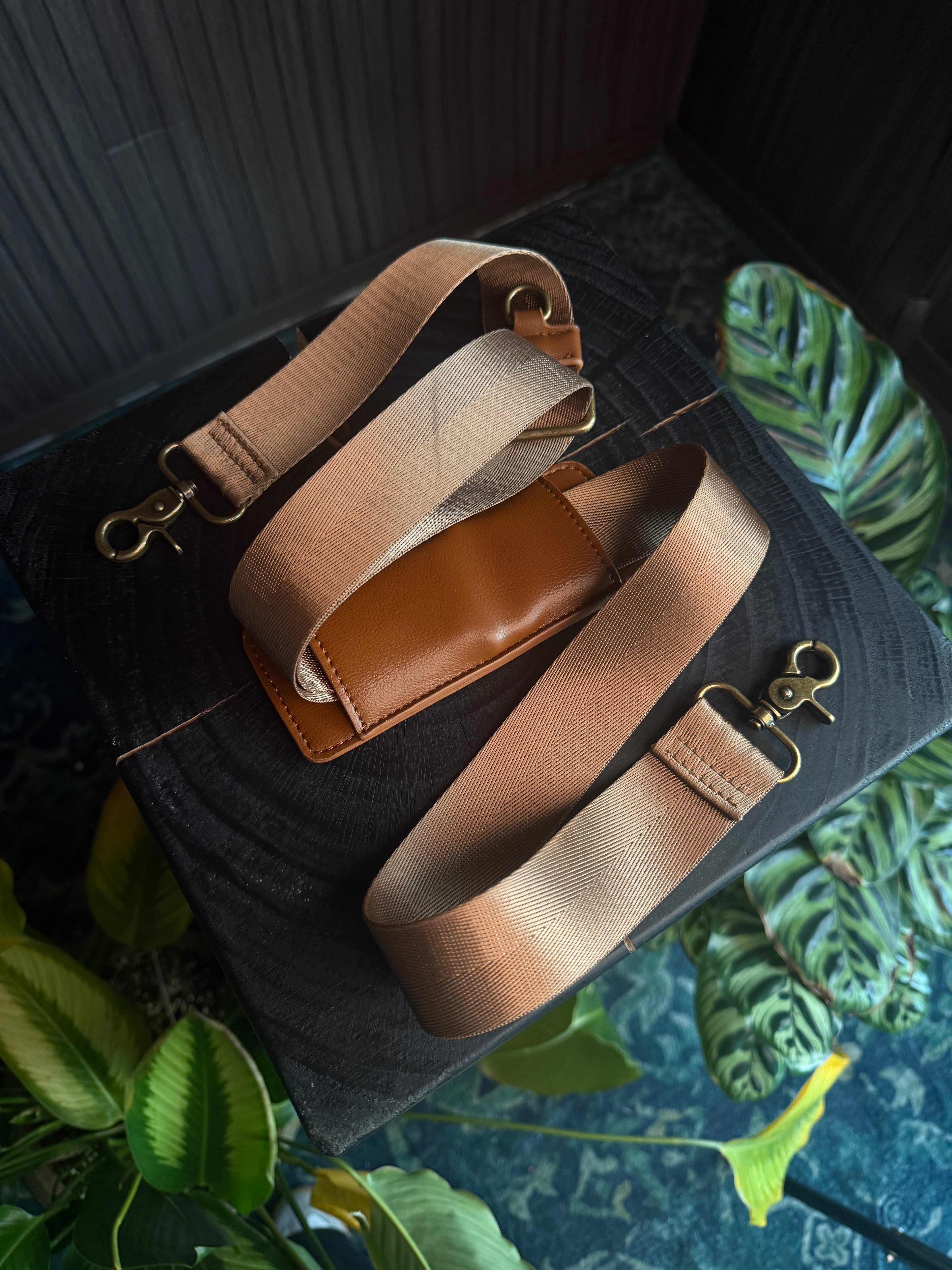 Camel Suede F.O.E Duffle