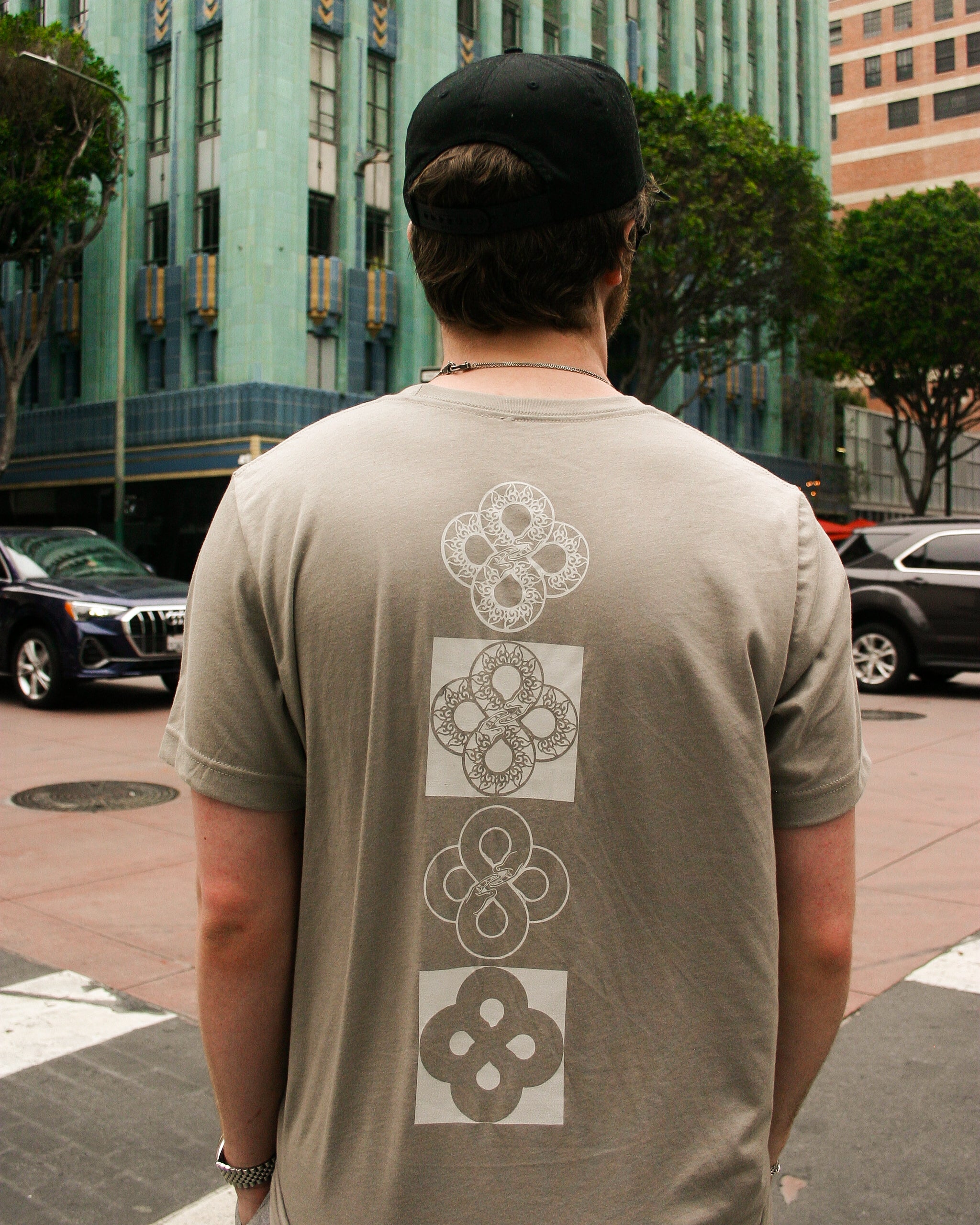 ELIE T-SHIRT - SAND COLORWAY - Feed Off Each Other