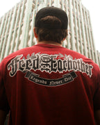 NEVER ENDING T-SHIRT - CARDINAL COLORWAY - Feed Off Each Other