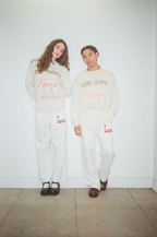 Hotel FOE Embroidered Linen Pants - Feed Off Each Other