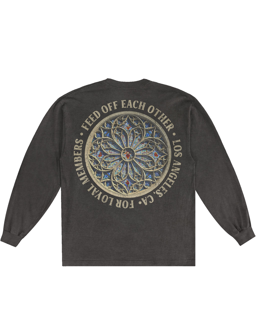 CHURCH GLASS LONG SLEEVE T-SHIRT - Feed Off Each Other
