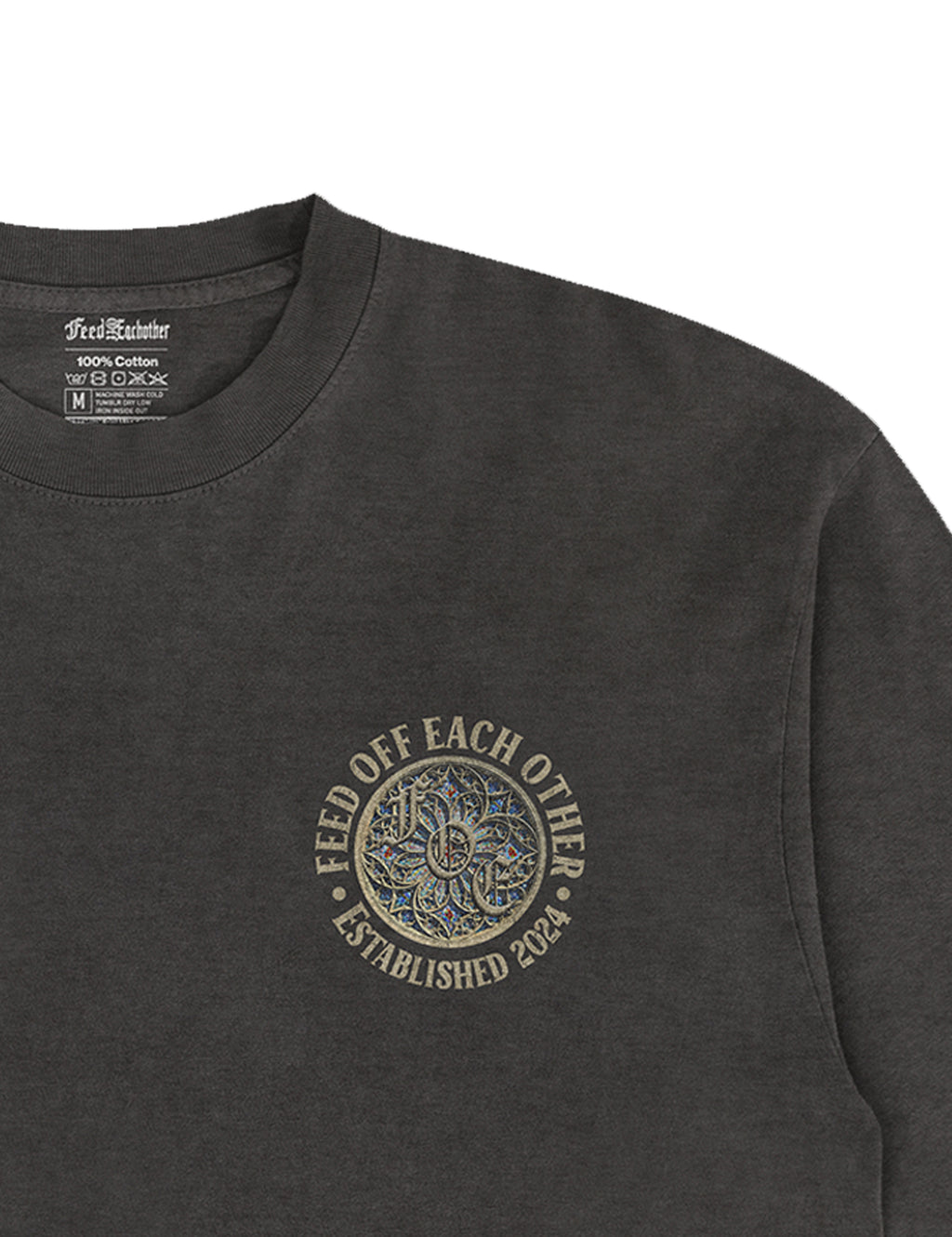 CHURCH GLASS LONG SLEEVE T-SHIRT - Feed Off Each Other