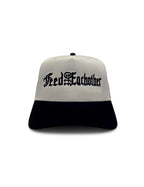 SPELLOUT LOGO HAT- BLACK RAVEN - Feed Off Each Other