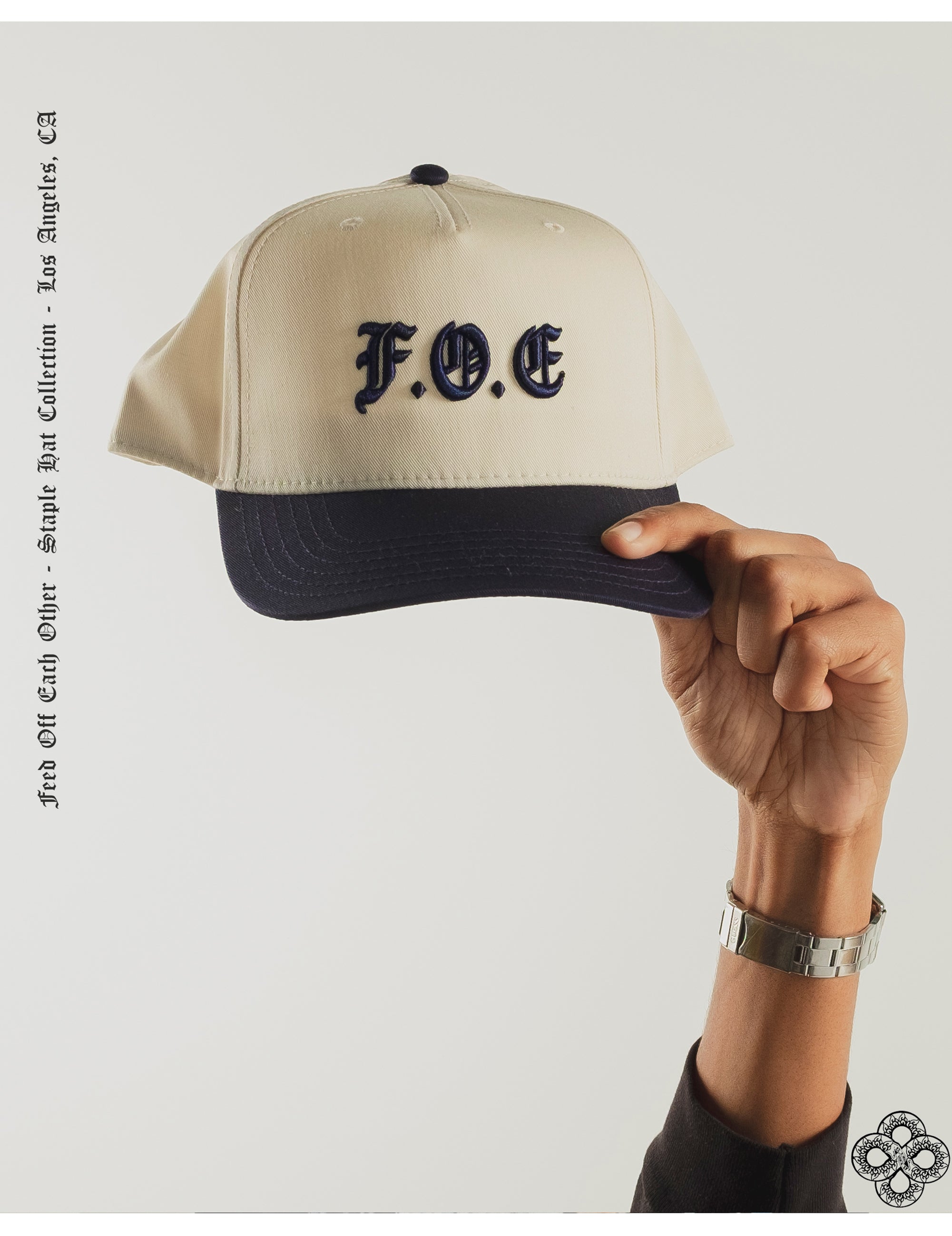 ACRONYM LOGO HAT- NAUTICA NAVY - Feed Off Each Other